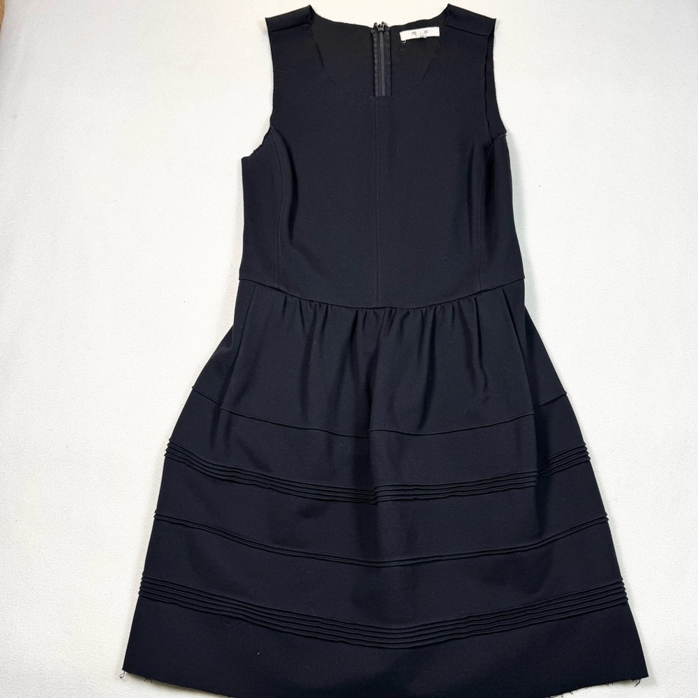 Madewell Silhouette Sleeveless Dress in Black Women's Size S - Picture 2 of 10